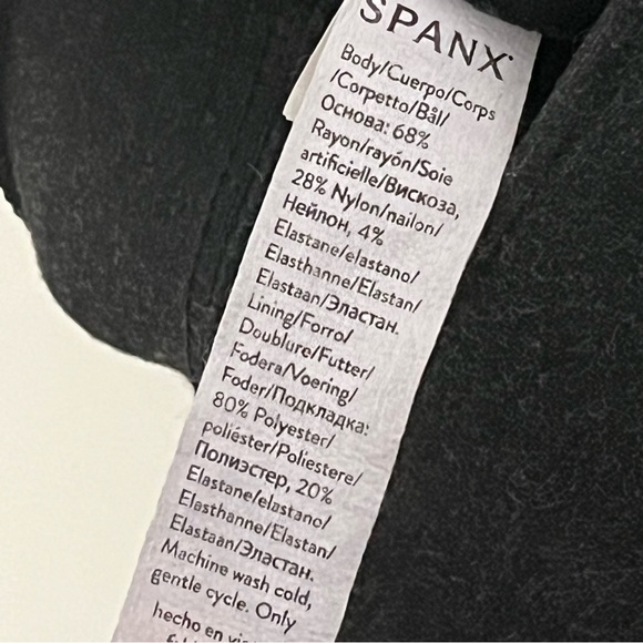 Spanx The Perfect Fit Spanxsmooth Ponte Flare Seam Pants Gray M - Picture 9 of 13